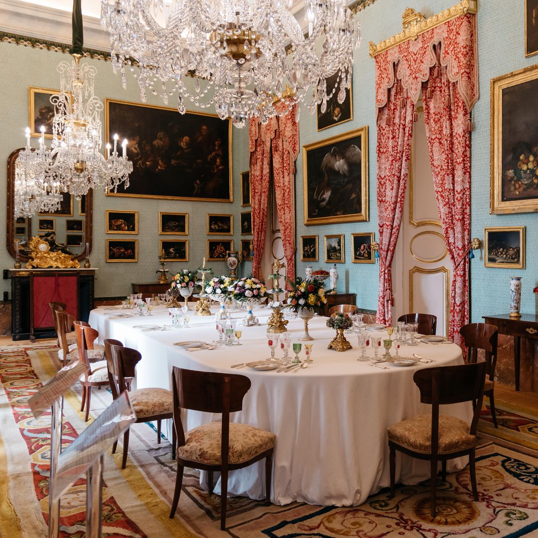 Comedor del Palacio Real de Riofrío, Segovia