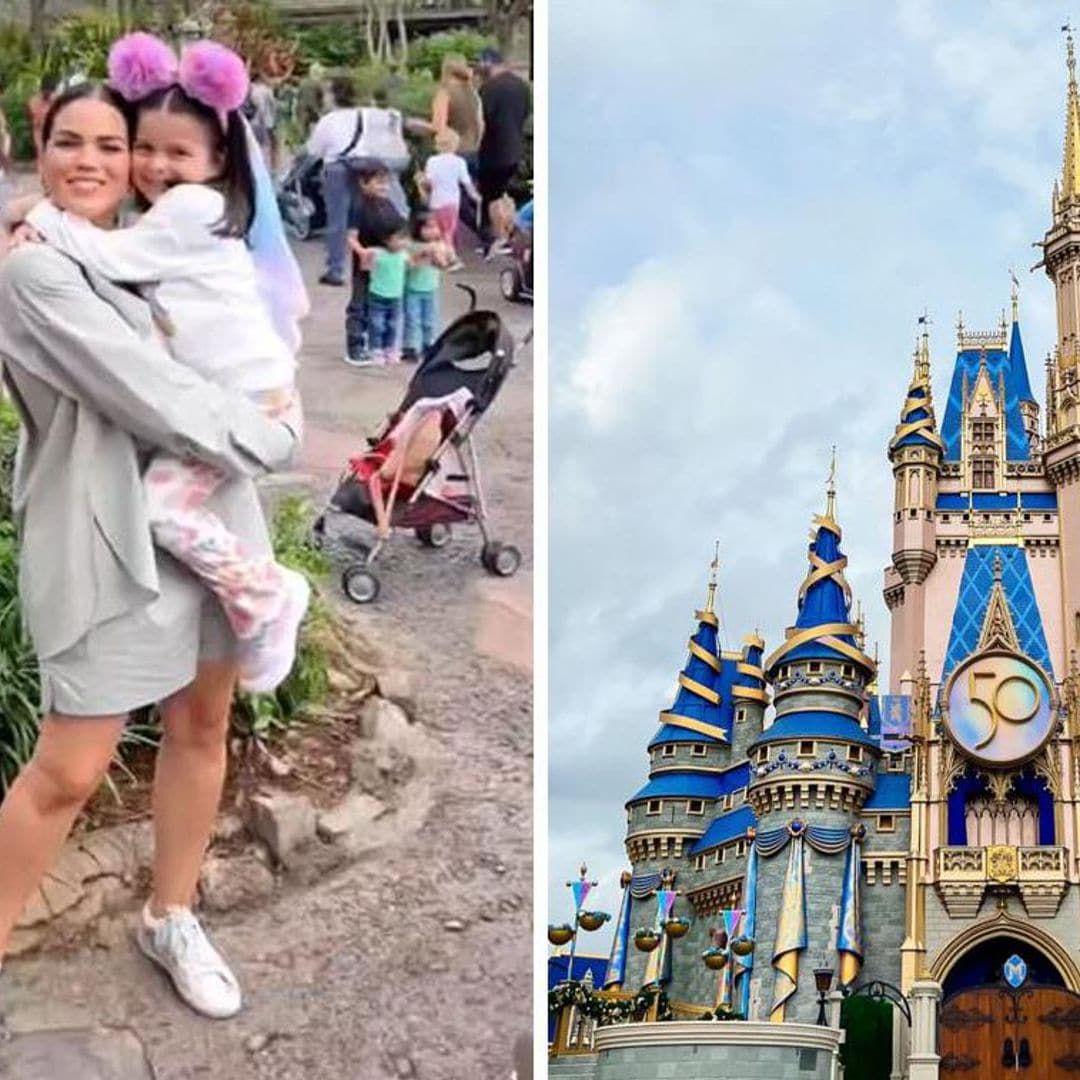 Karina Banda hace realidad el gran sueño de su sobrina en Disney