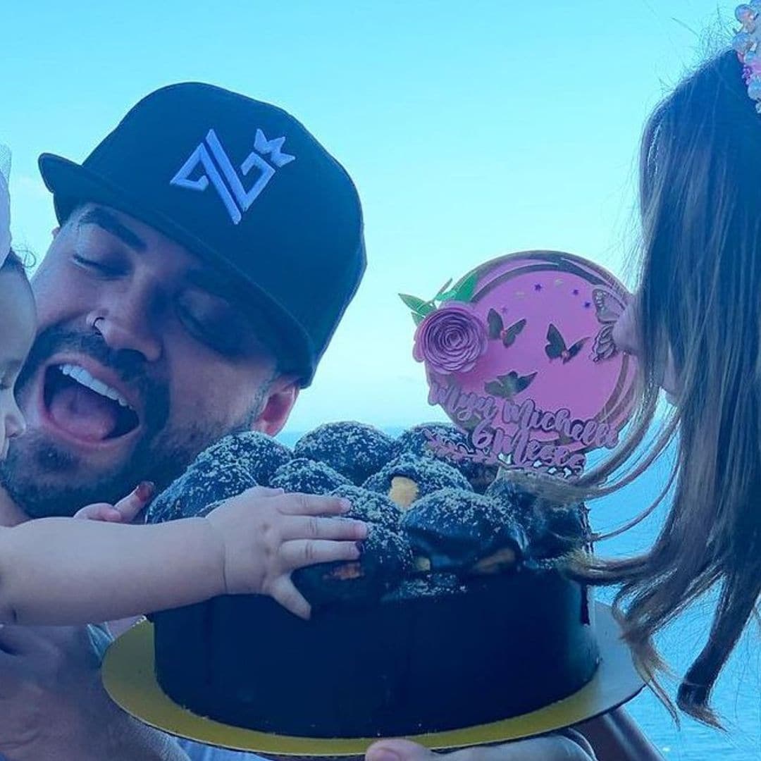 Nacho y Melany Mille celebran los seis meses de su hija Mya