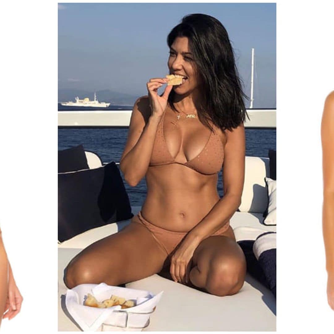 Kourtney Kardashian o cómo llevar el más sensual 'bikini nude'