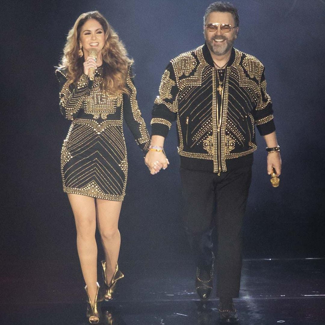 Lucero y Mijares, se dejan ver juntos y felices en un día muy especial