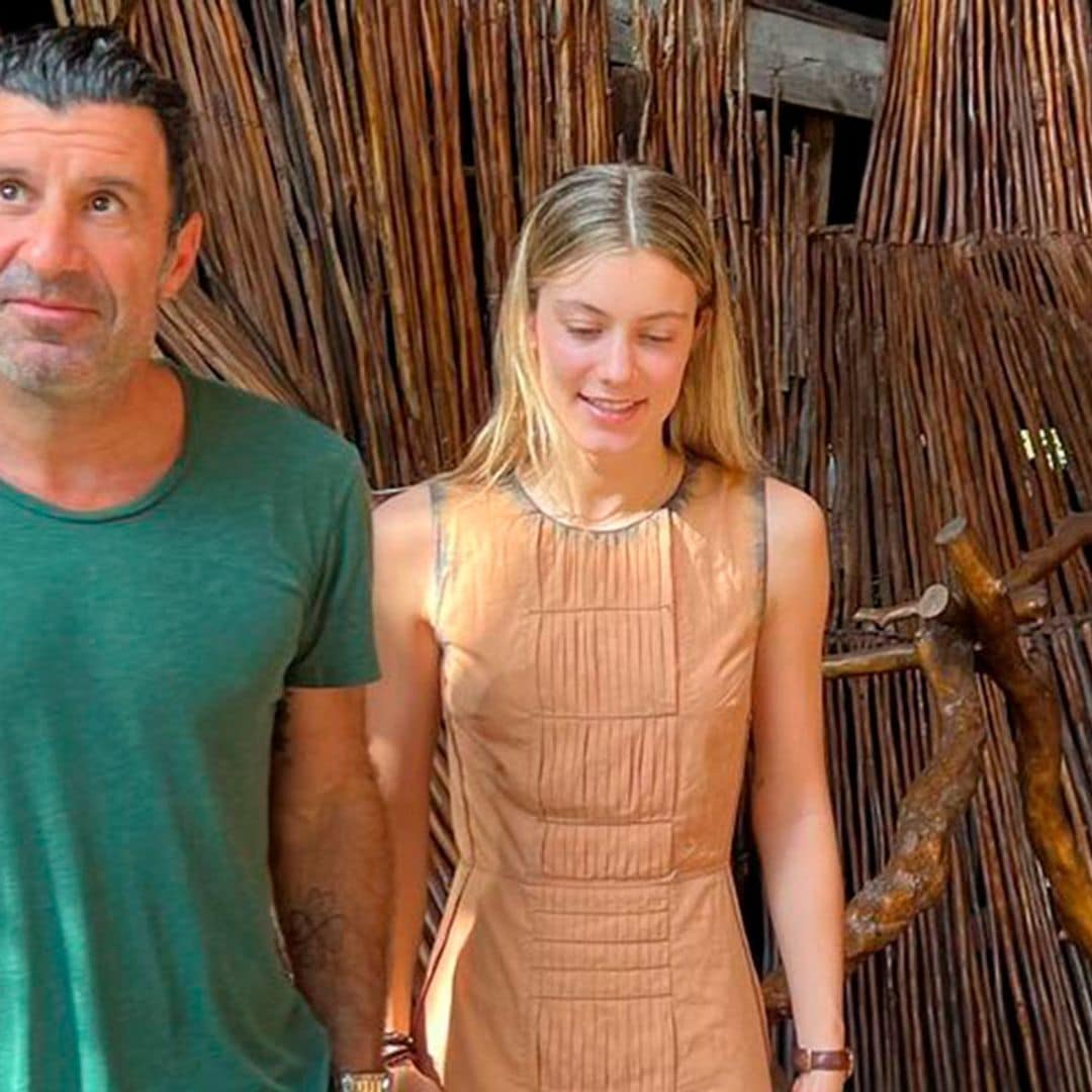 Luis Figo y su familia cierran el año con unas vacaciones mexicanas de ensueño