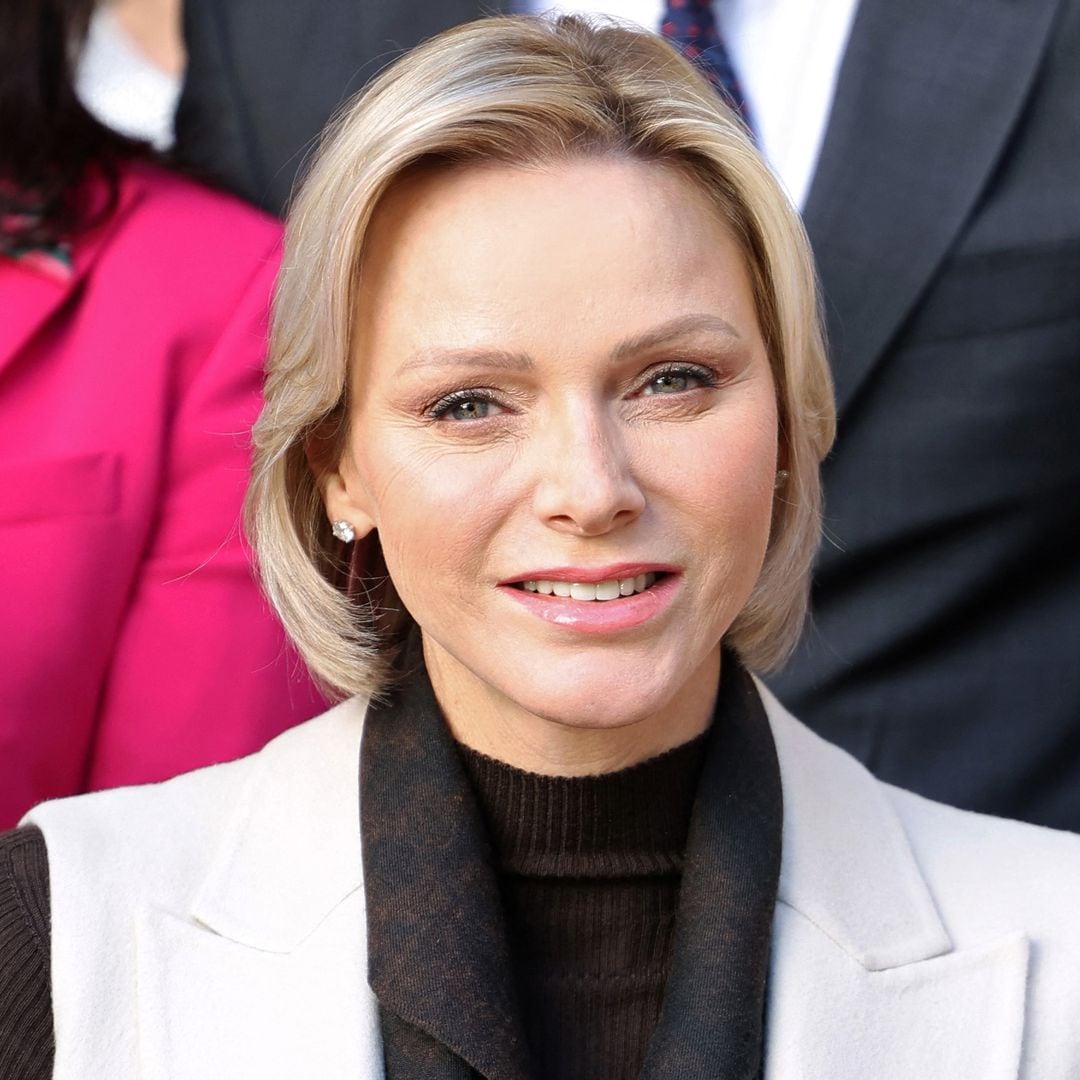 Princess Charlene of Monaco attend the Red Cross Gifts Distribution on November 14, 2024 in Monaco, Monaco.