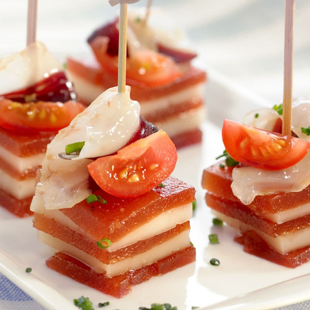 pinchos membrillo adob