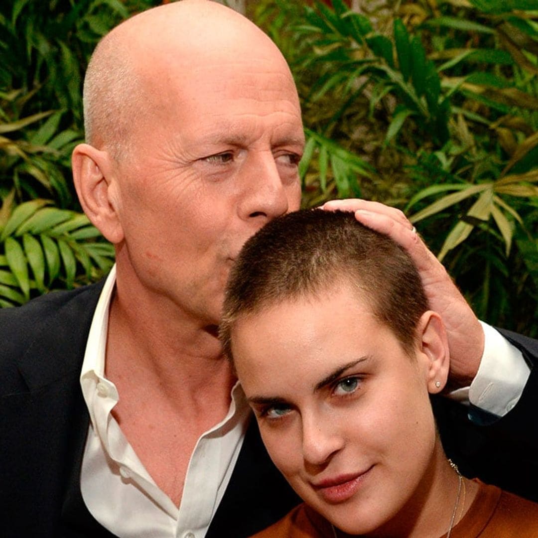 Tras el tierno mensaje que le dedicó su hija Talullah en redes, Bruce Willis se deja ver publicamente