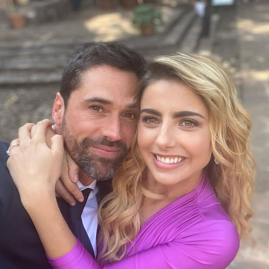 Michelle Renaud y Matías Novoa celebran su primer año de feliz matrimonio