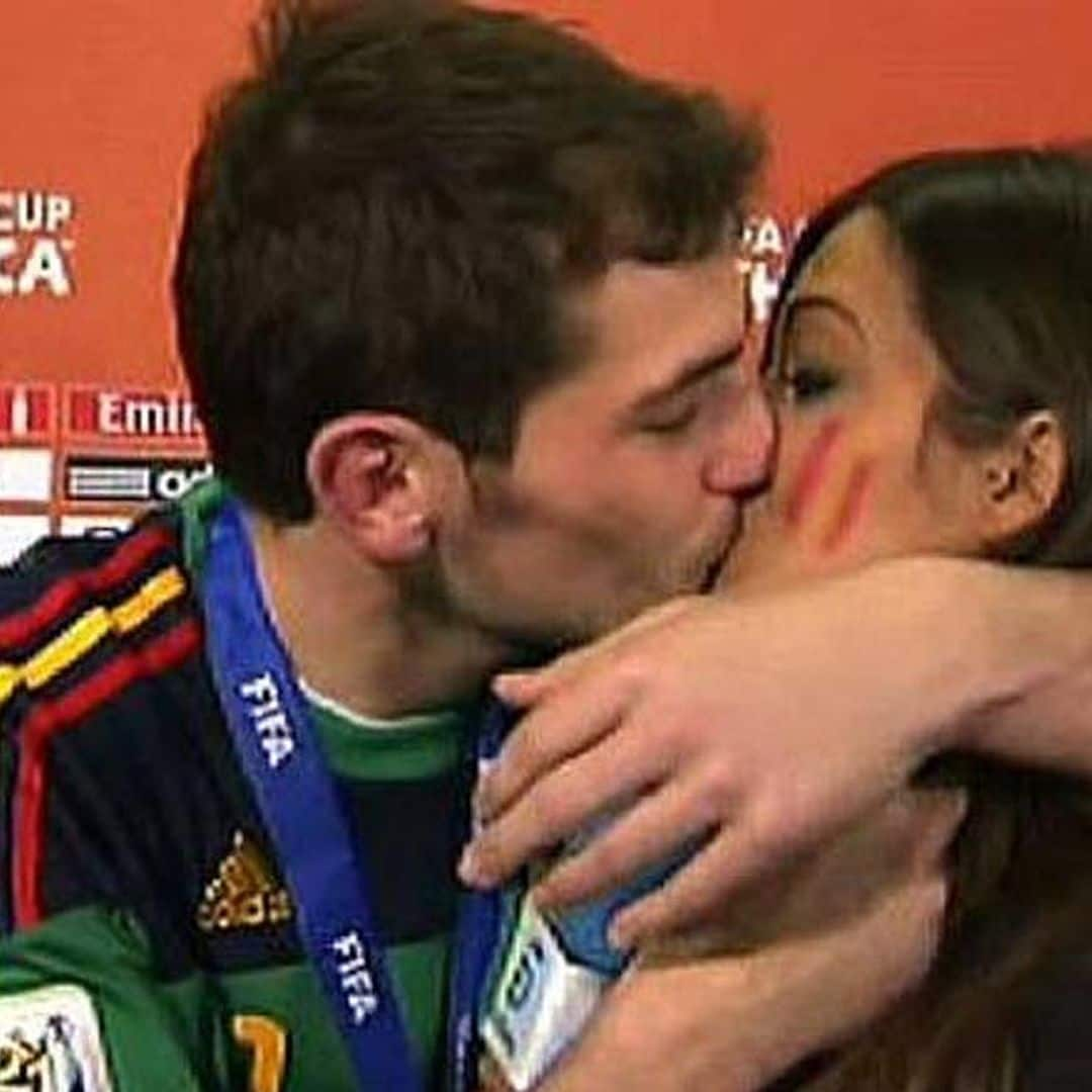 Iker Casillas cuenta la reacción de sus hijos al ver su beso a Sara Carbonero en el Mundial de Sudáfrica