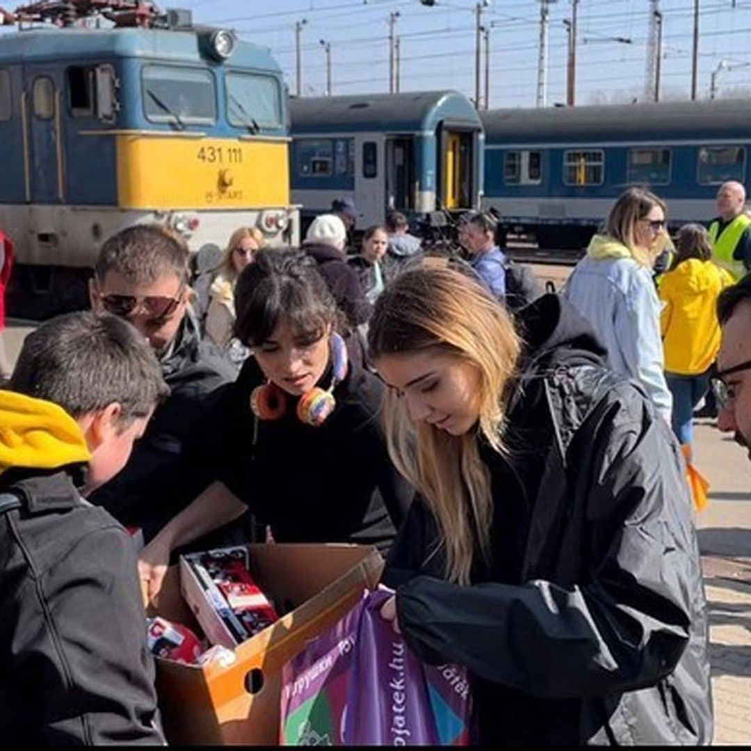 Vittoria, la princesa 'influencer' hija de Filiberto de Saboya, acude a la llamada de los refugiados en Ucrania