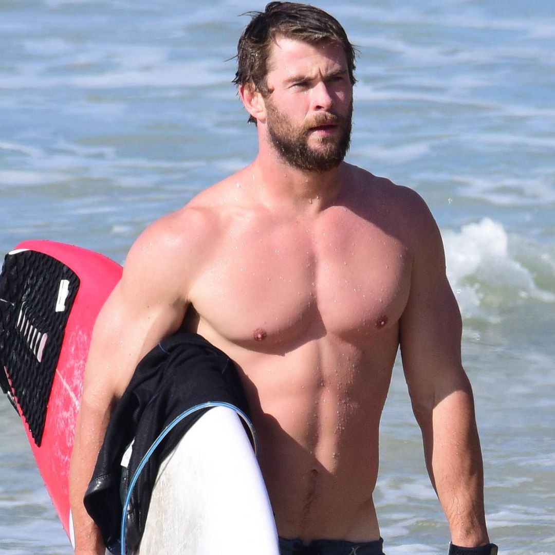 Chris Hemsworth, un superpapá cañón mientras Elsa viaja