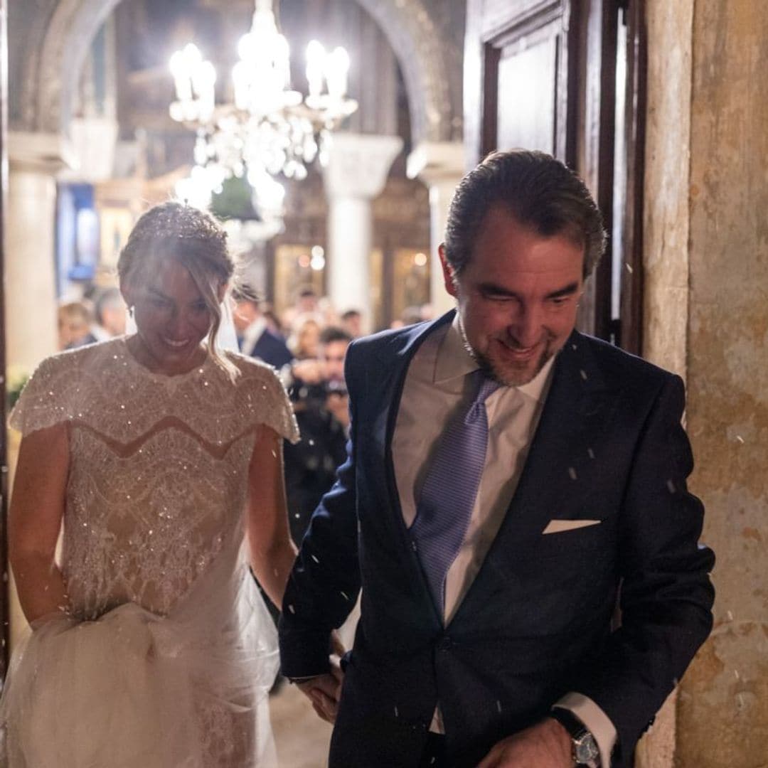 Nicolás de Grecia y Chrysi Vardinogiannis se casan en una inesperada e íntima boda real en Atenas