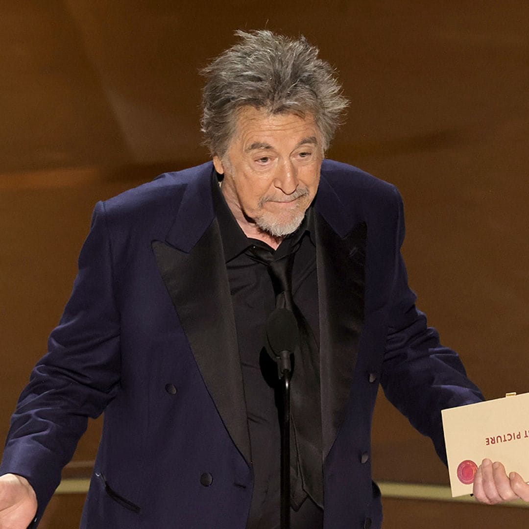 Al Pacino aclara la polémica que protagonizó al entregar el Oscar a la mejor película