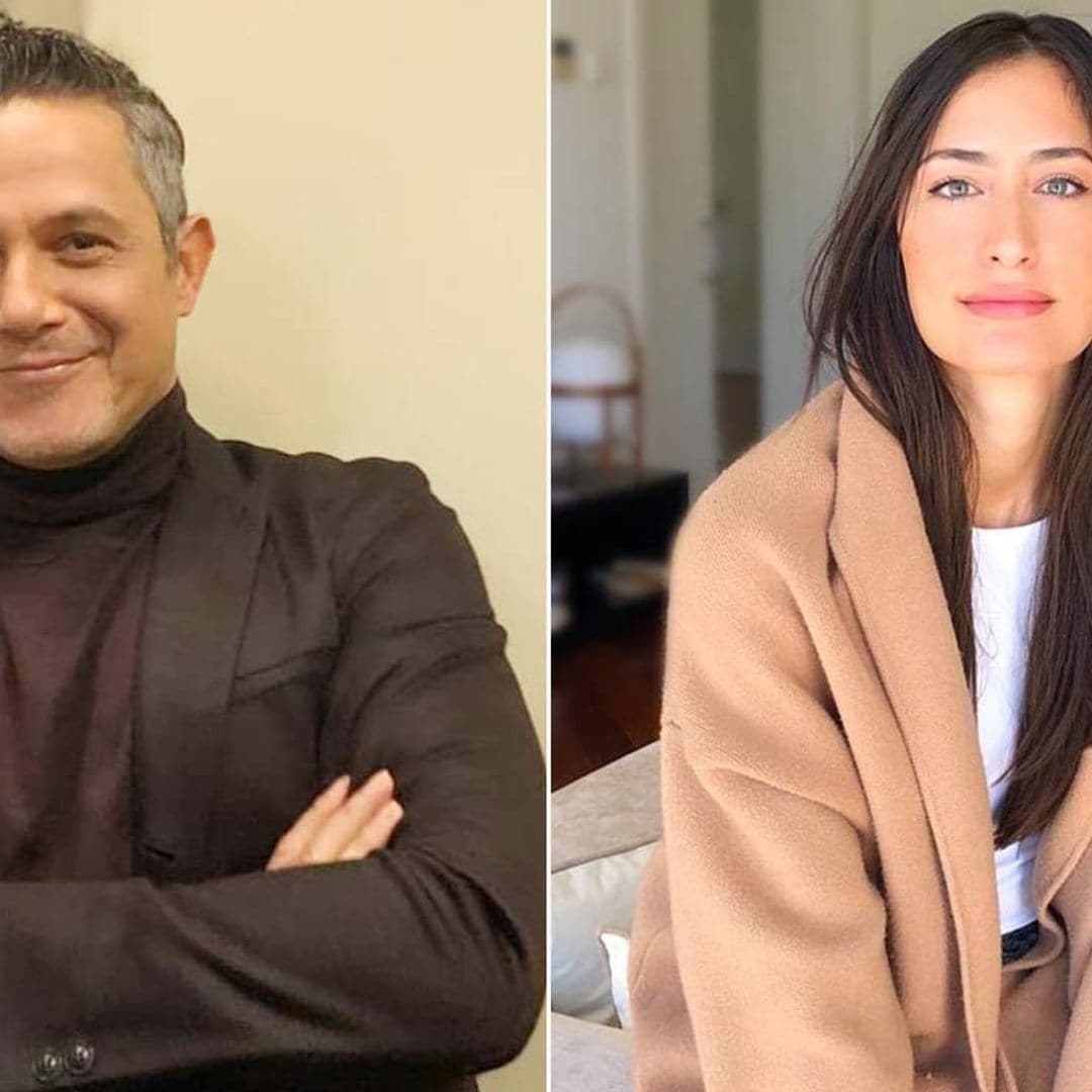 La declaración de amor de Alejandro Sanz a Rachel Valdés (con corazón incluido)