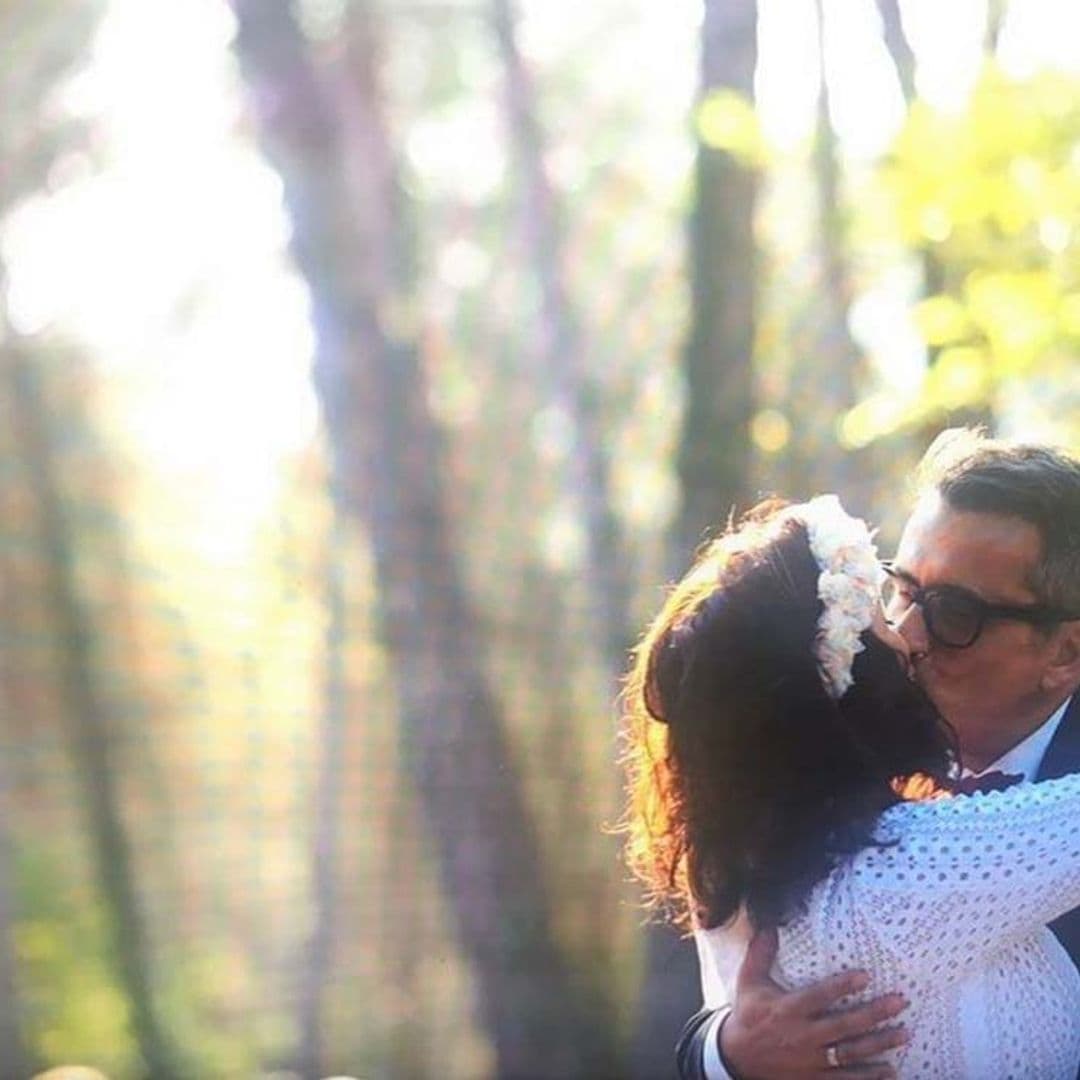 Silvia Abril comparte una foto inédita de su boda para celebrar su aniversario con Andreu Buenafuente