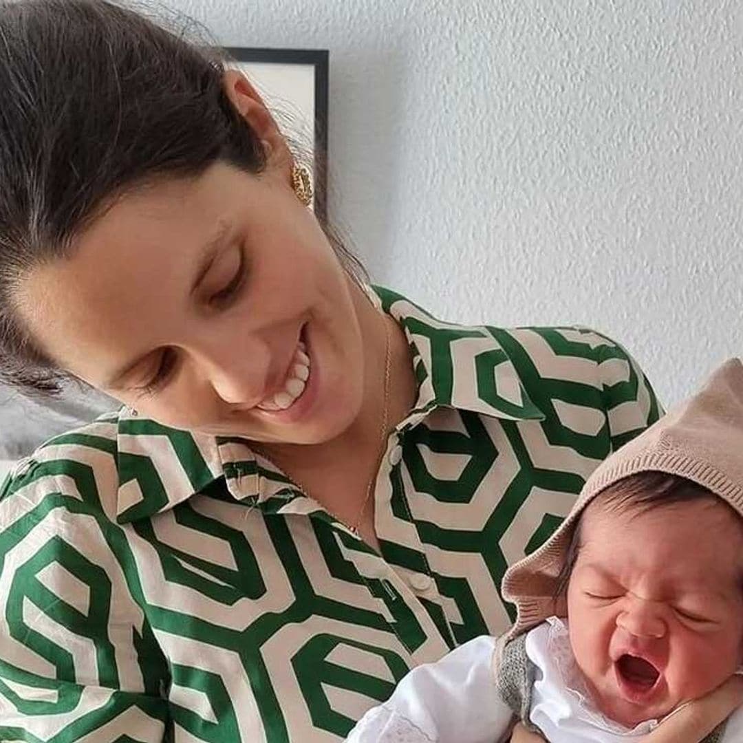 Clara Villalón ya está en casa con su bebé al que ha llamado...