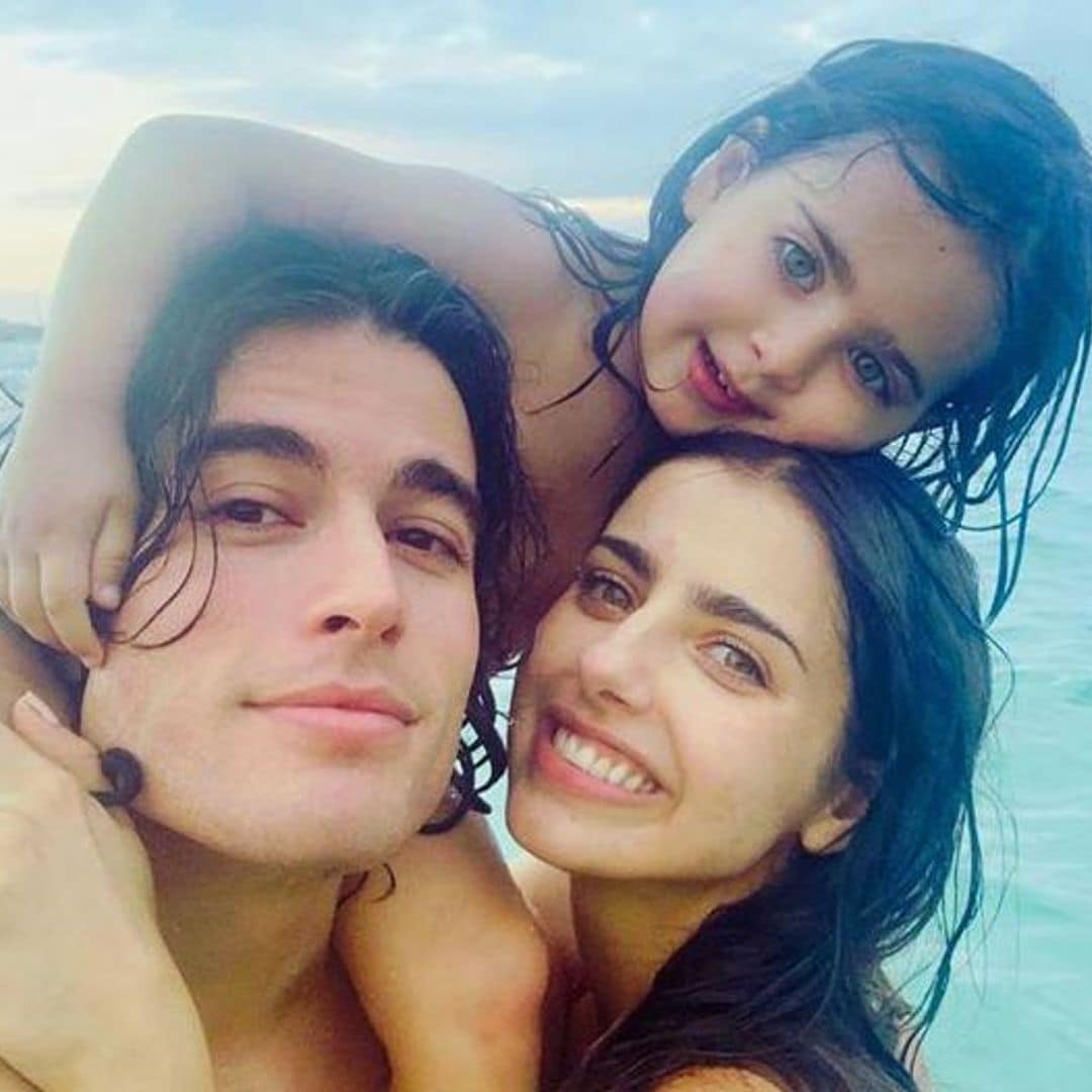 Michelle Renaud y Danilo Carrera celebran los tres añitos de Marcelo por todo lo alto