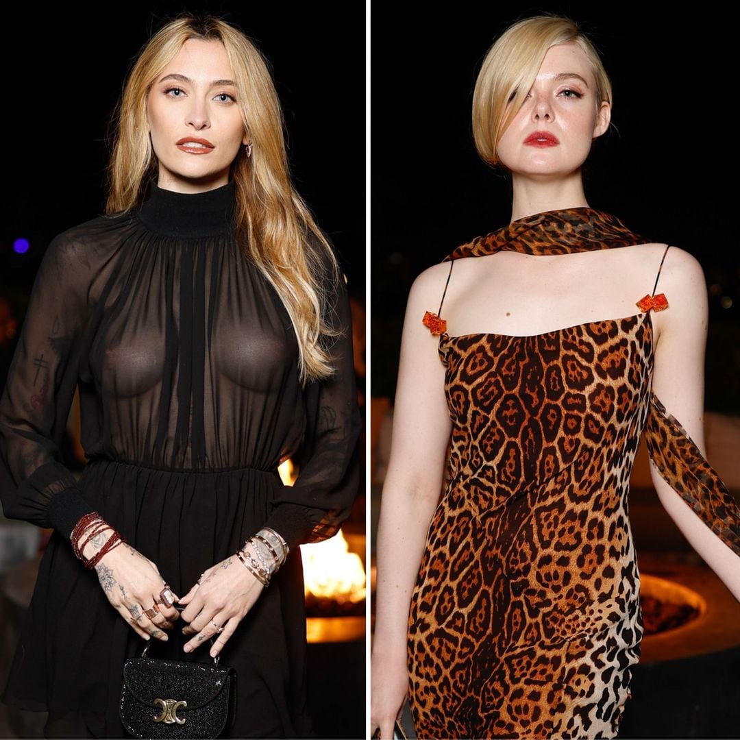 Paris Jackson, Elle Fanning y Eiza González brillan con su estilo en el after-party de los Golden Globes