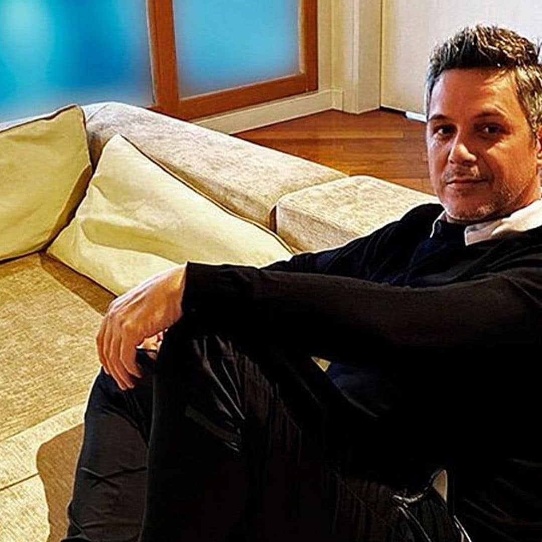 ¿Lo que le alegra el día a Alejandro Sanz? Hablar con sus hijos