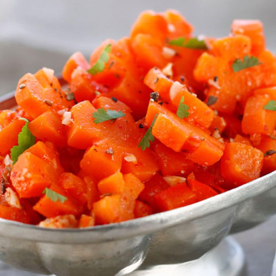 Ensalada de zanahorias con comino