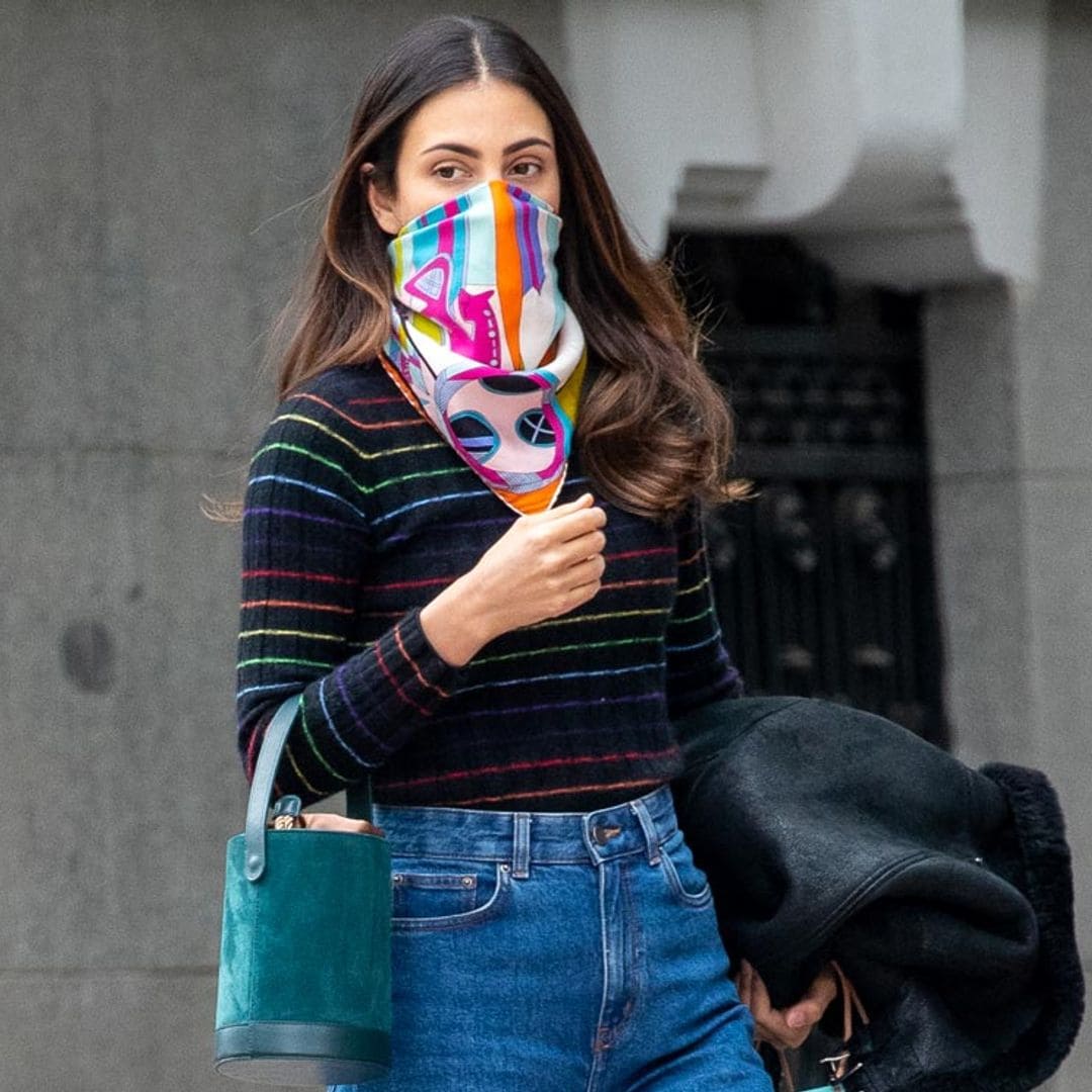 El inesperado look de Alessandra de Osma en su vuelta al trabajo tras ser mamá