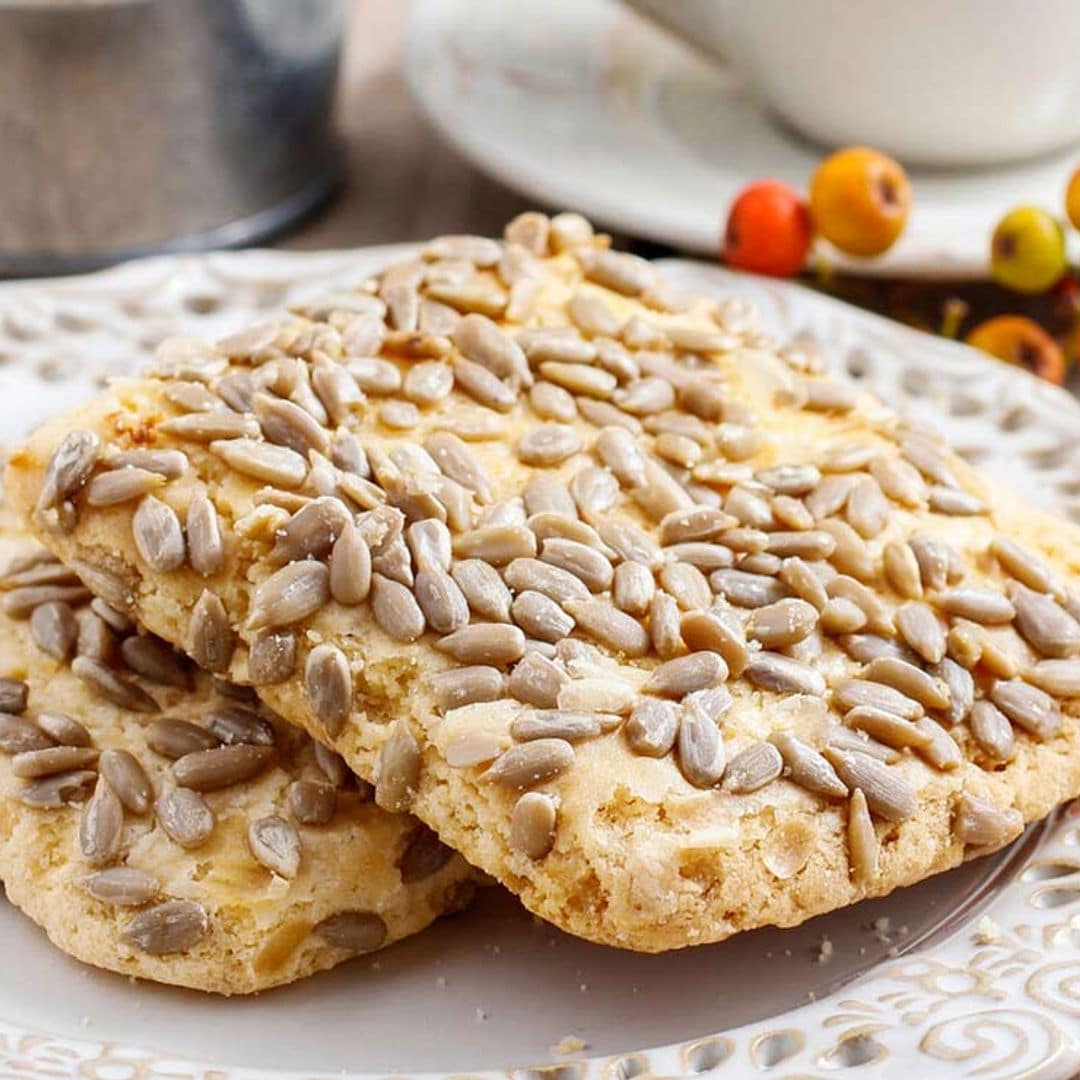 Galletas 'flapkacks' de avena y pipas