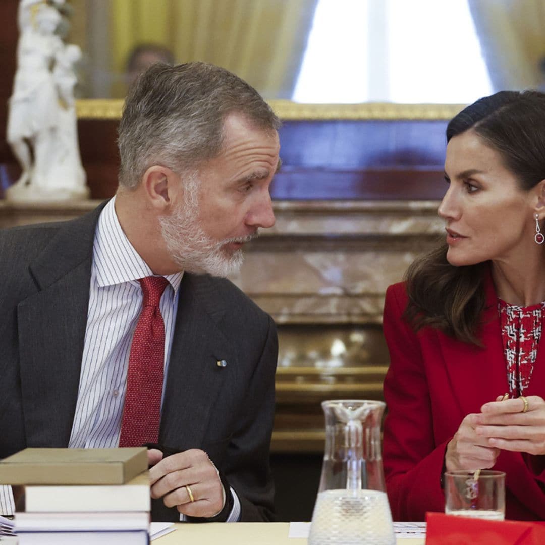 Los Reyes presiden en el Palacio Real de Aranjuez el gran acto del año del Instituto Cervantes