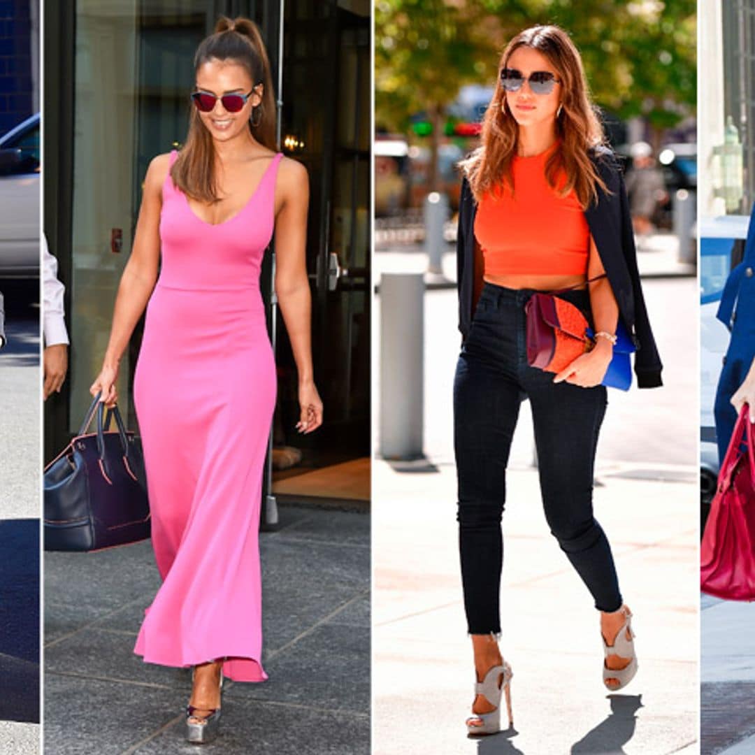 ¡Toda una semana en plataformas! 7 Días/7 ‘looks’, por Jessica Alba