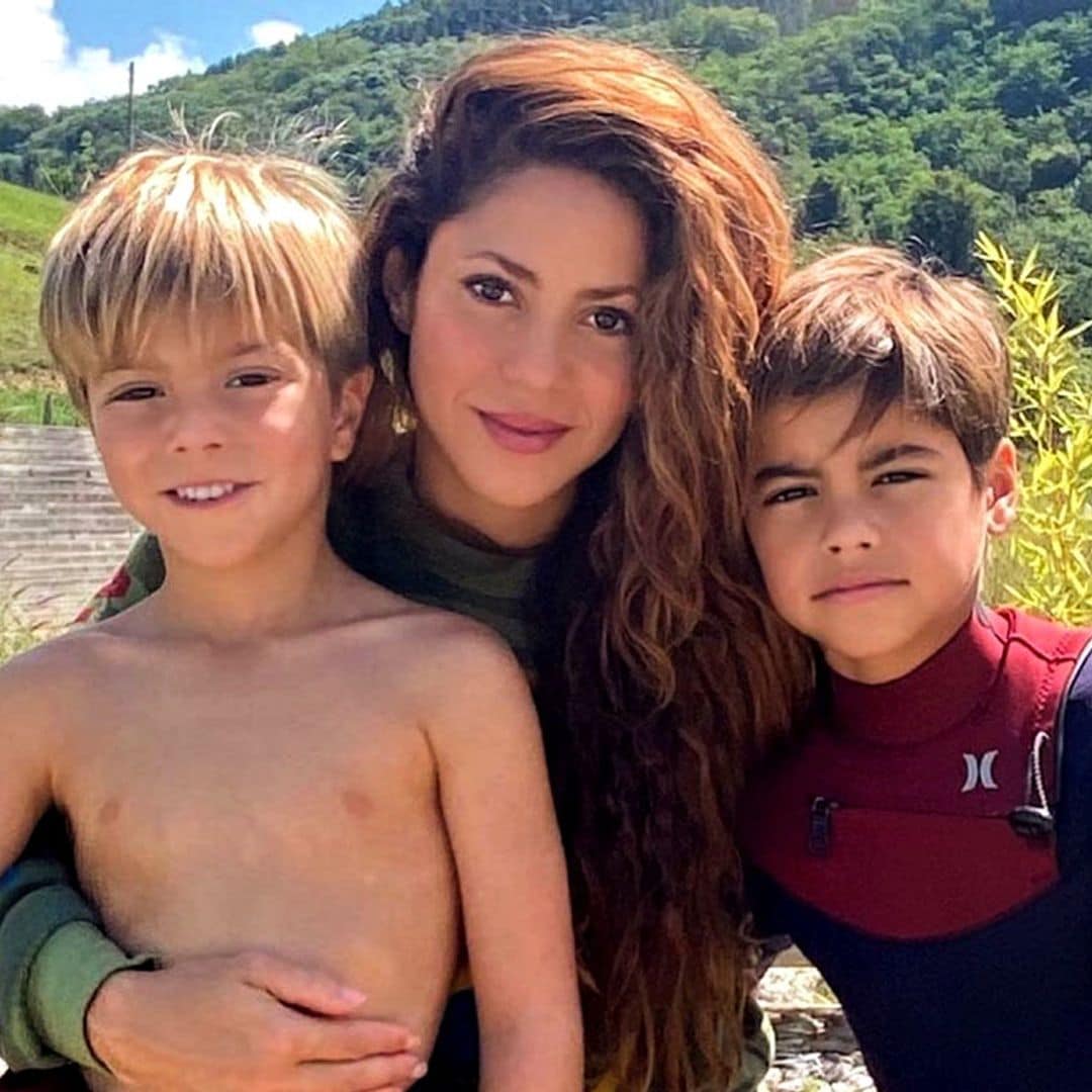 ¡La mamá más divertida! No te pierdas los momentazos de Shakira divirtiéndose y jugando con sus dos hijos