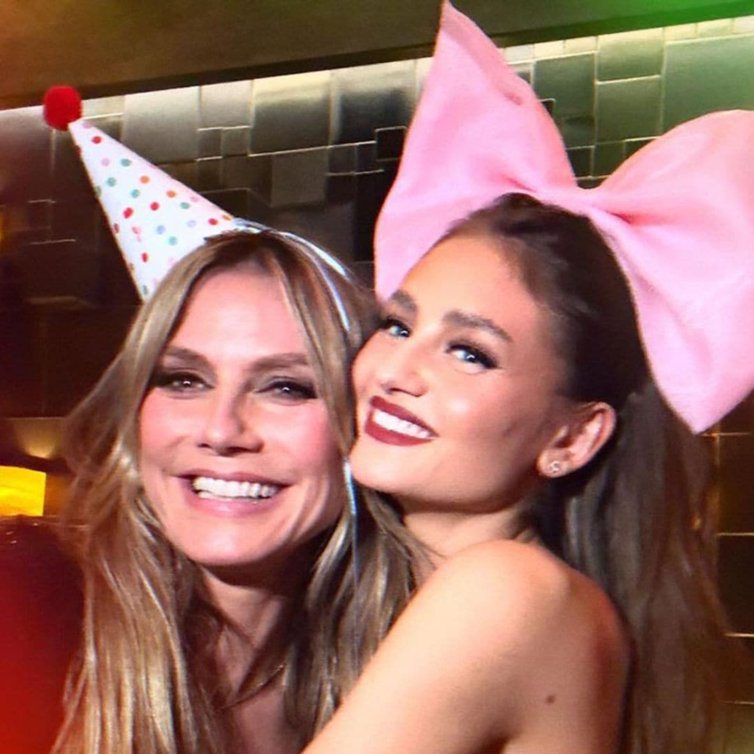 Heidi Klum se divierte como una veinteañera en la fiesta de cumpleaños de su hija Leni