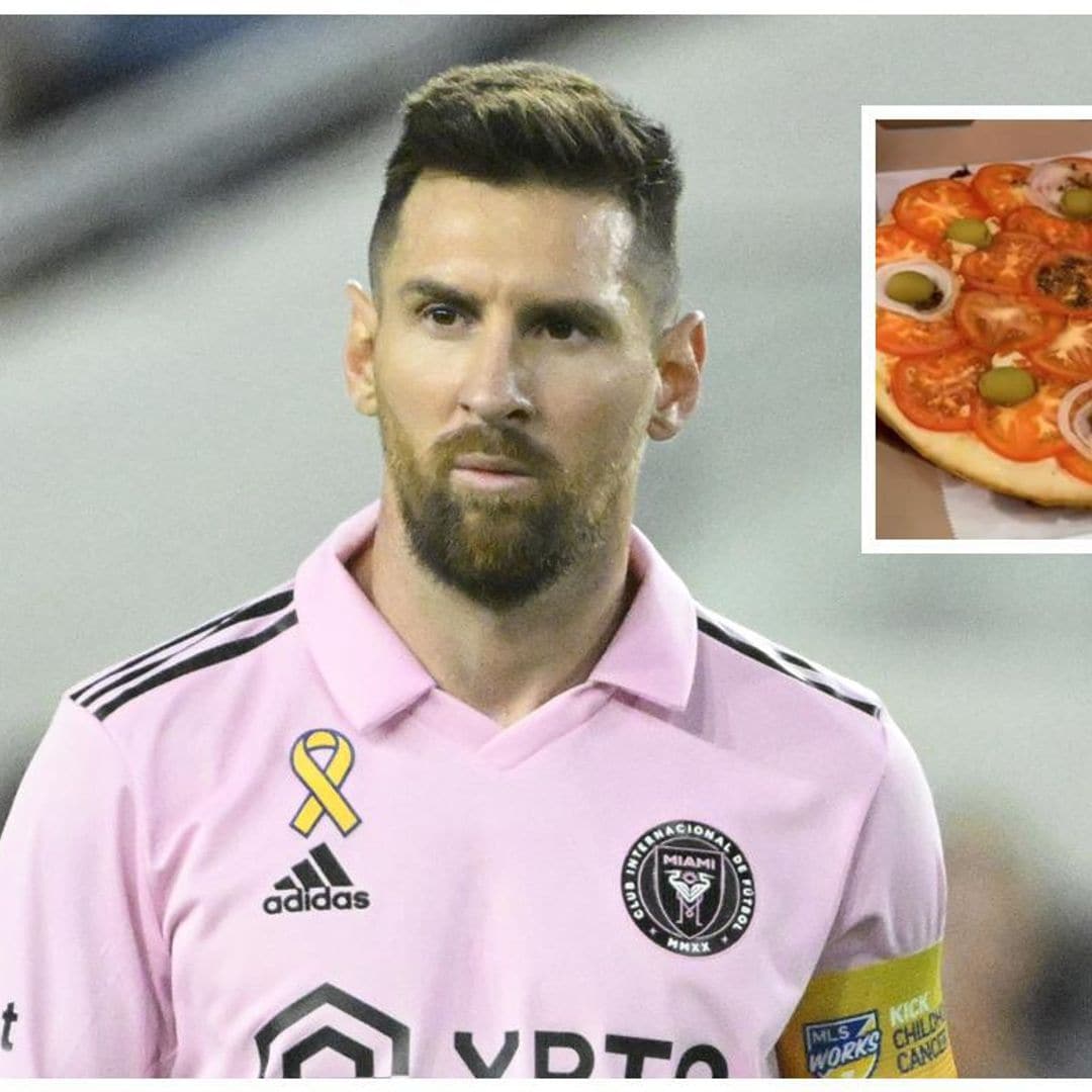 Leo Messi y la pizza de la discordia; ‘La Pulga’ causa revuelo por sus gustos culinarios