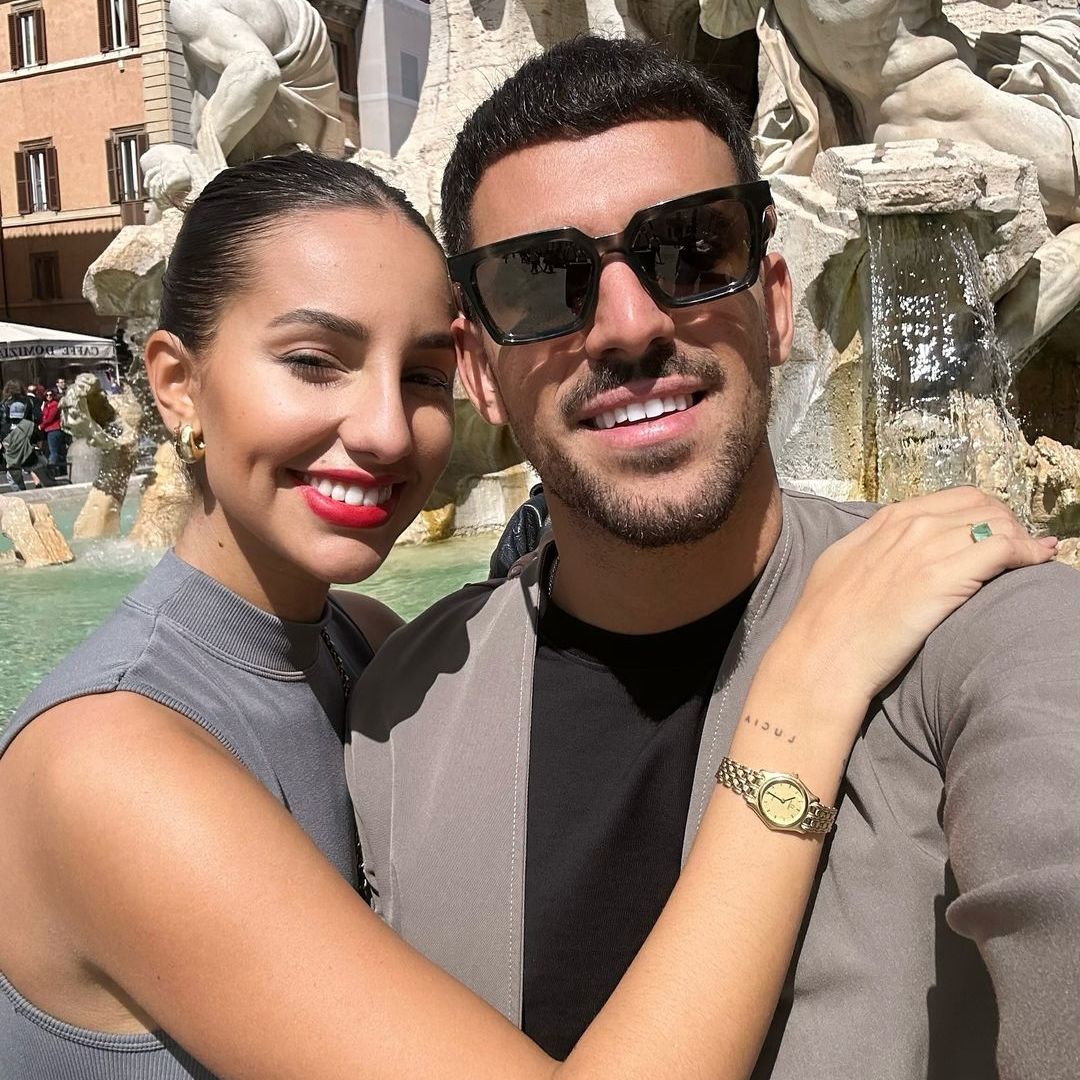 Luna Serrat presume de amor con su novio, el futbolista Dani Ceballos, dos meses después de confirmar su noviazgo