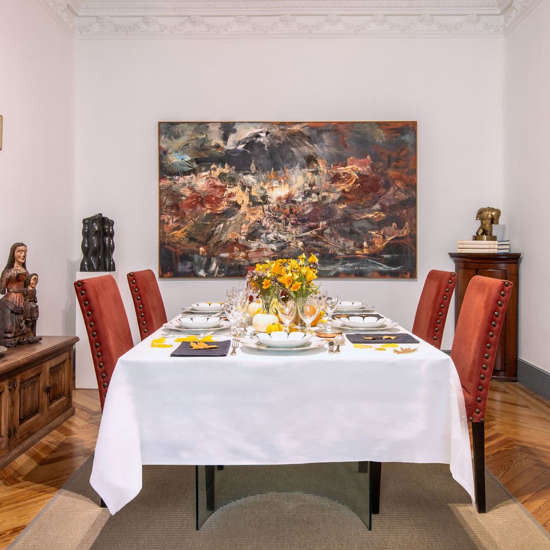 El comedor de la casa de Alejandra Kreiser