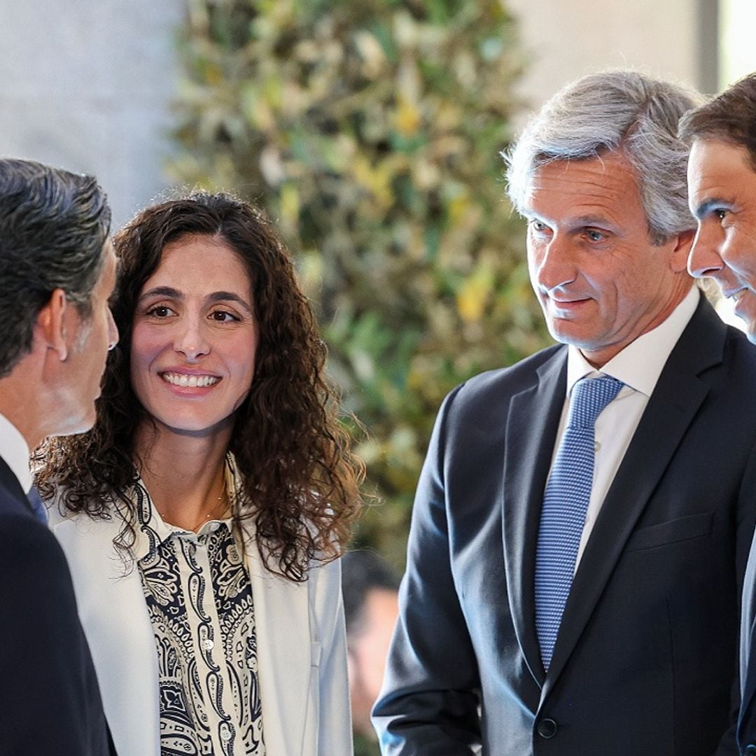 Rafa Nadal, en un momento clave de su carrera, acude con Mery Perelló a una gala presidida por el Rey