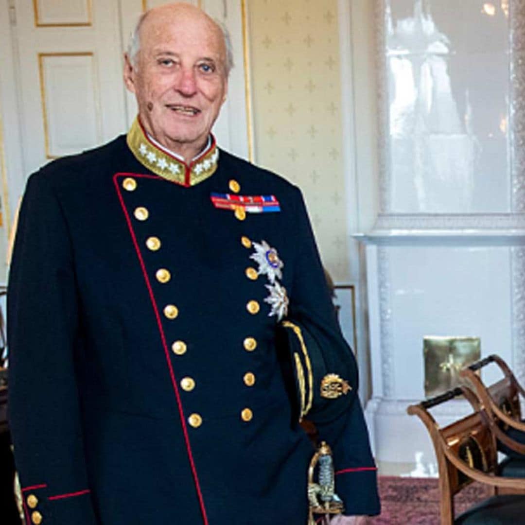 Primeras imágenes de Harald de Noruega tras retomar sus compromisos oficiales