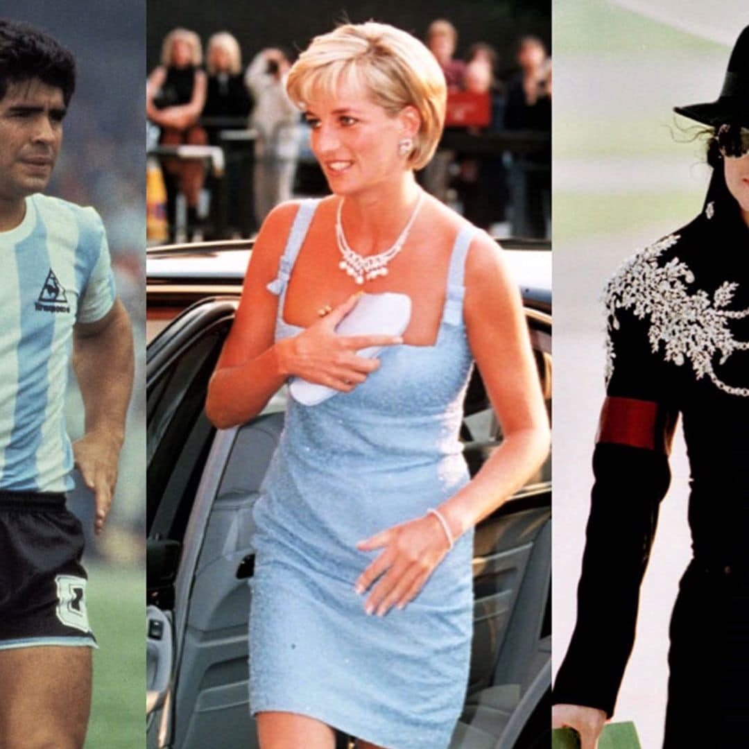 Maradona y otras muertes de ídolos que conmocionaron al mundo