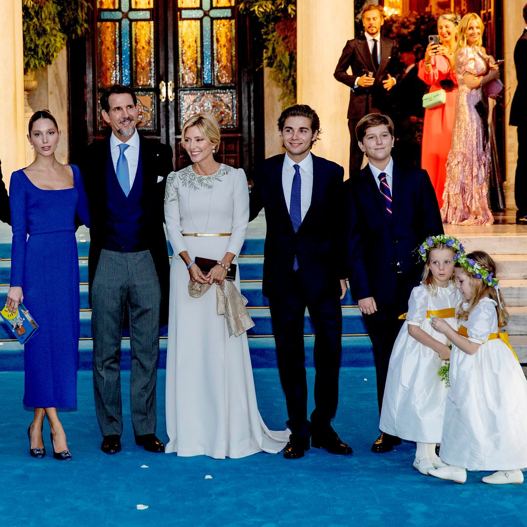 Quién es quién en la familia de Teodora de Grecia, que este sábado celebra su boda