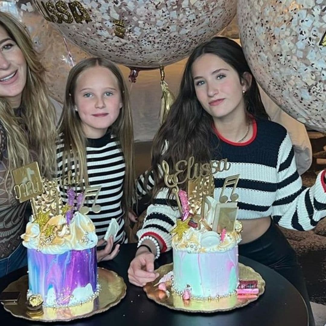 'Eres puro amor', el mensaje de Geraldine Bazán a su hija Alexa Miranda por su cumpleaños 9