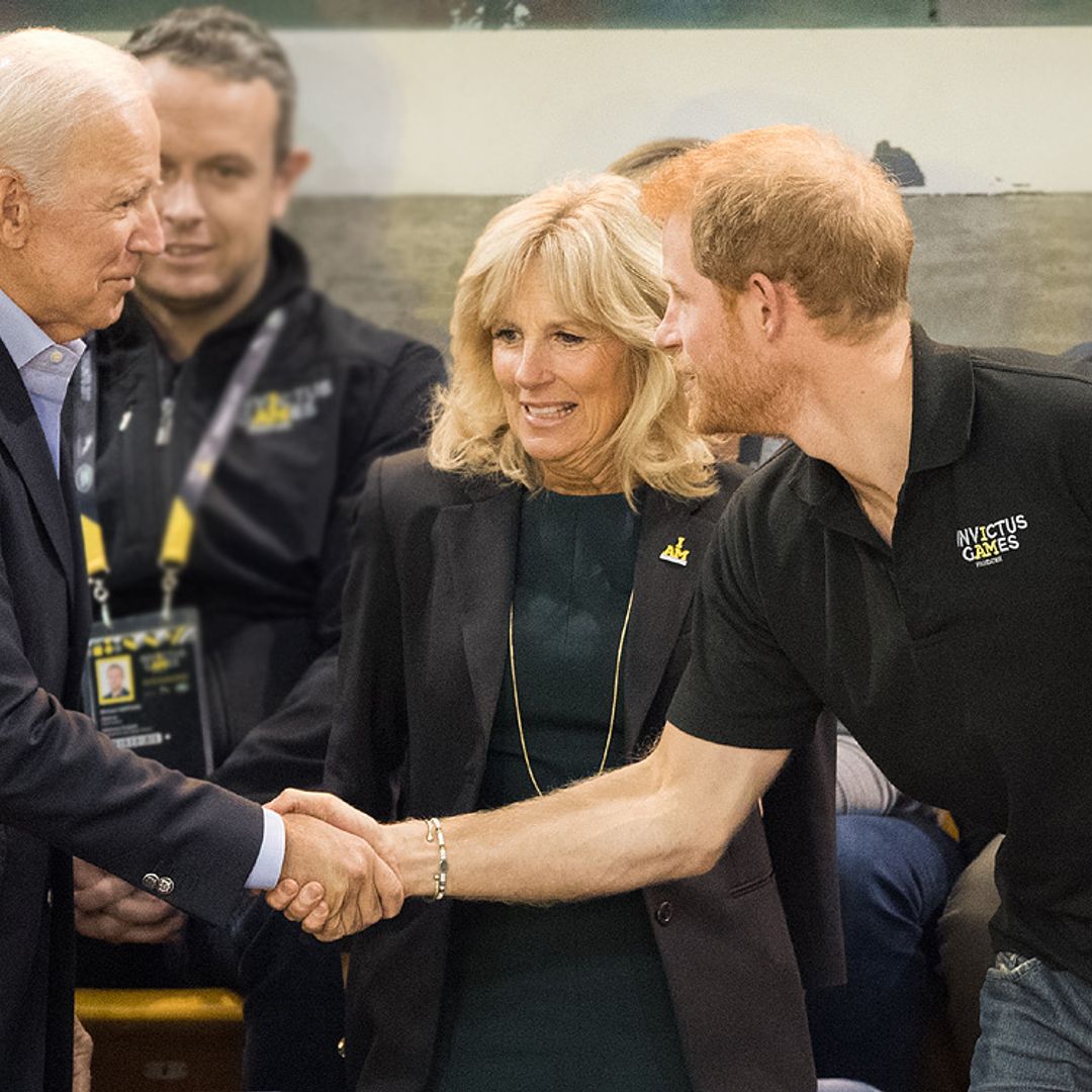 El príncipe Harry 'aparece' por sorpresa en la toma de posesión de Joe Biden