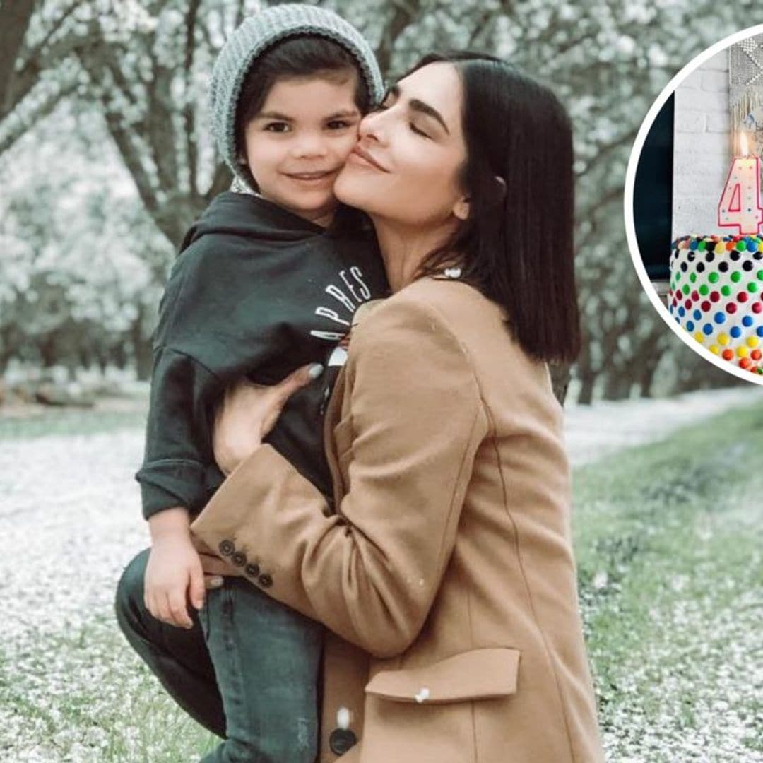 Así preparó Alejandra Espinoza el festejo de cumpleaños de su hijo Matteo