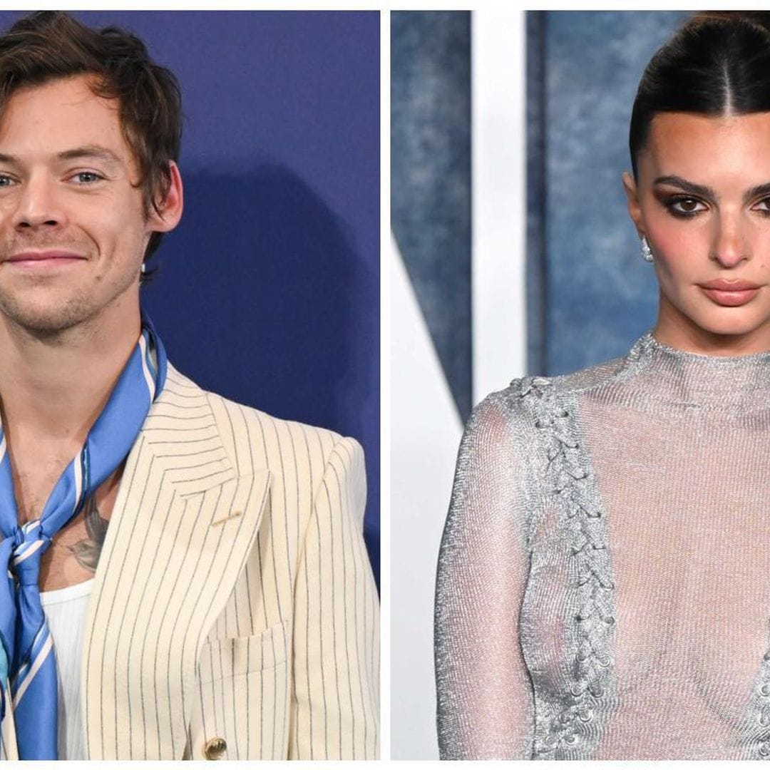 Captados en pleno beso, Harry Styles y Emily Ratajkowski son la pareja sorpresa del momento