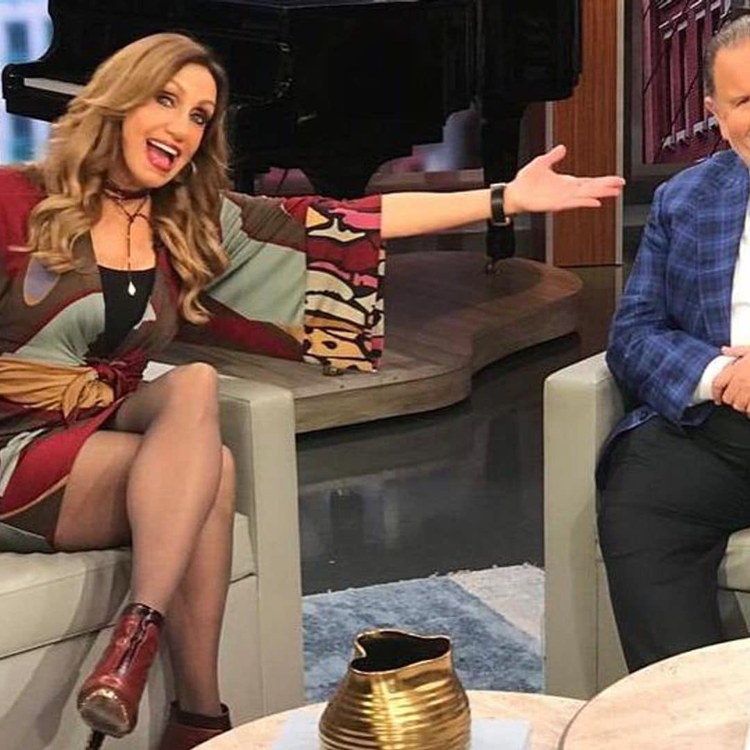 Lili Estefan le reclama a Raúl de Molina que no se cuida y él responde con pruebas