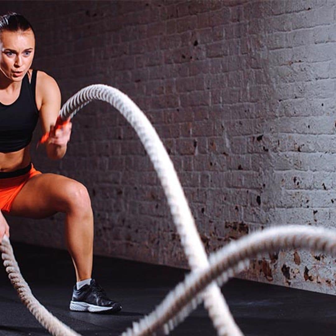 Pon tus brazos en forma con el 'Battle Ropes'