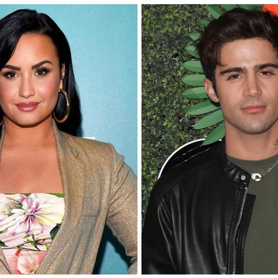 Demi Lovato anuncia su compromiso con Max Ehrich: ‘Supe que te amaba desde que te conocí’