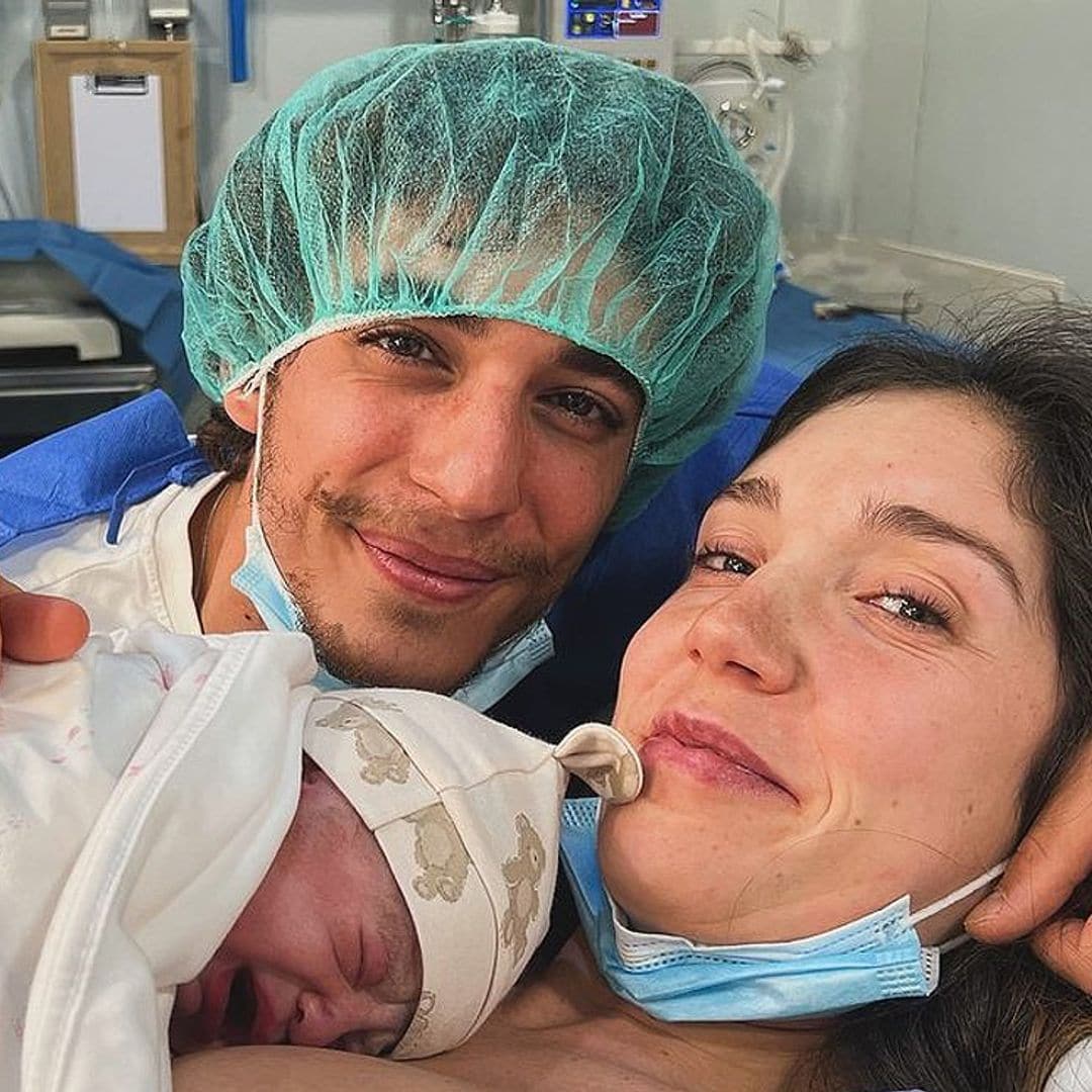 ¡Ya son papás! Miguel Herrán y Celia Pedraza dan la bienvenida a su primer hijo