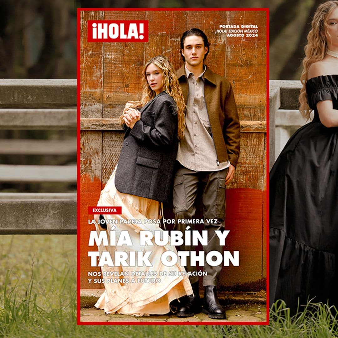 Mía Rubín y Tarik Othon nos abren su corazón al compartir con ¡HOLA! su primer posado juntos [EXCLUSIVA]