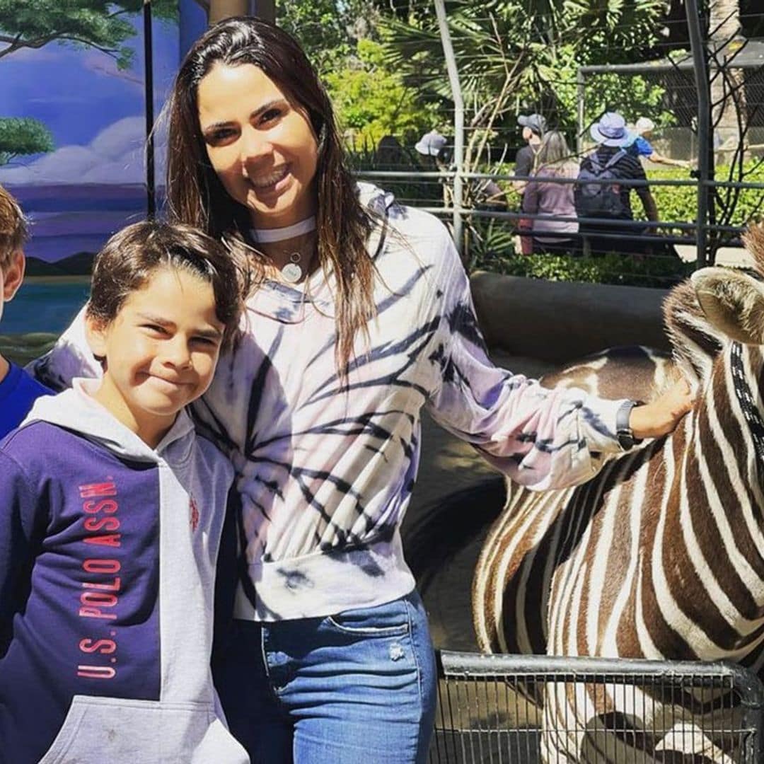 ¡Qué grandes están! Paola Rojas presume lo mucho que han crecido sus hijos Paulo y Leonardo