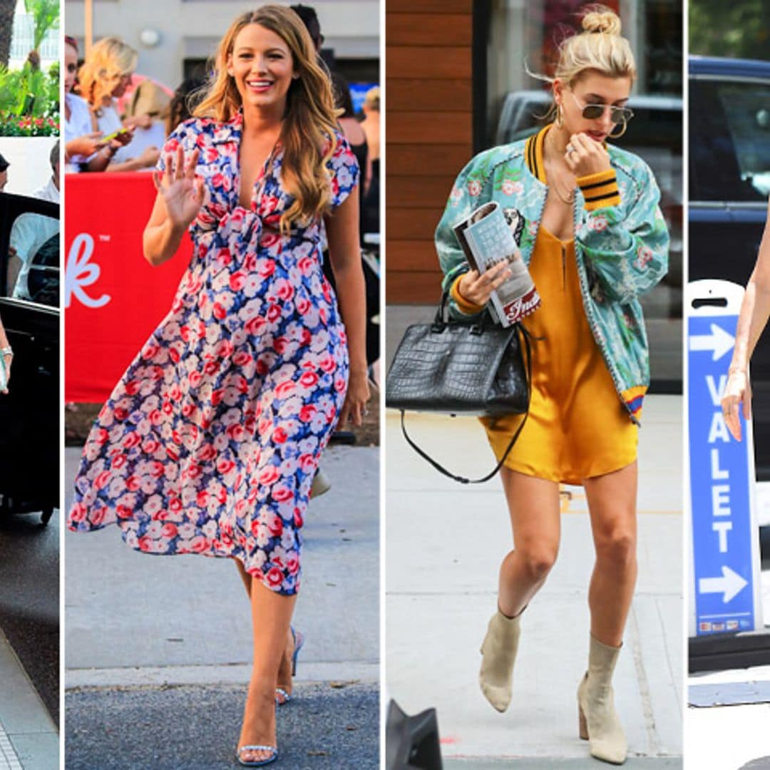 Así se lleva el 'print' floral según Blake Lively, Hailey Baldwin & Co.