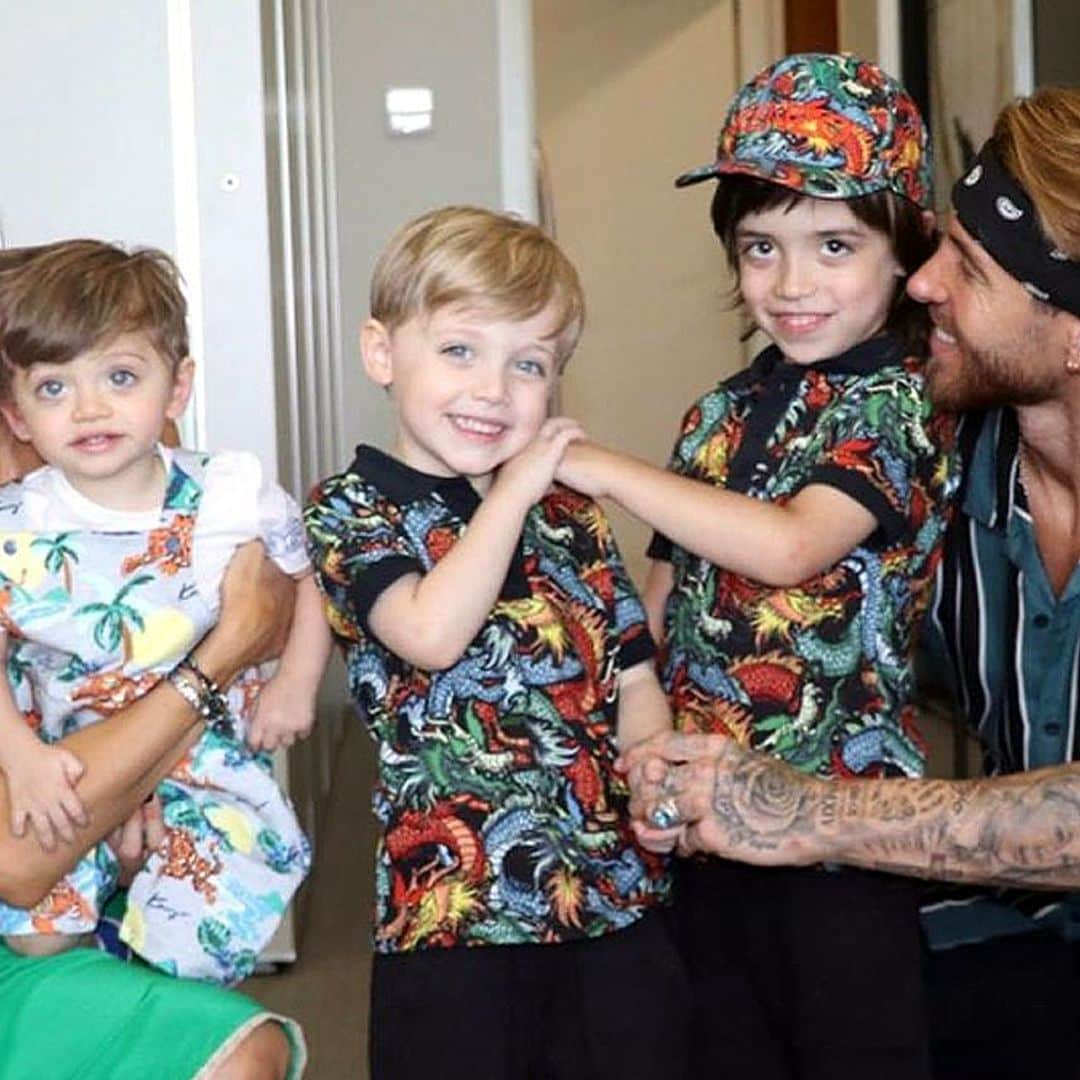 Pilar Rubio y Sergio Ramos presentan a los nuevos miembros de la familia