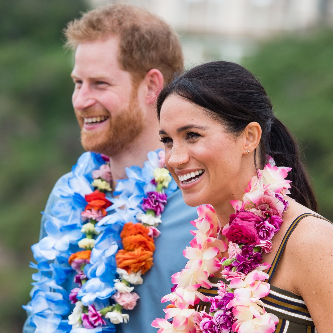 Harry y Meghan, como príncipes británicos, durante un viaje oficial a Australia en octubre de 2018