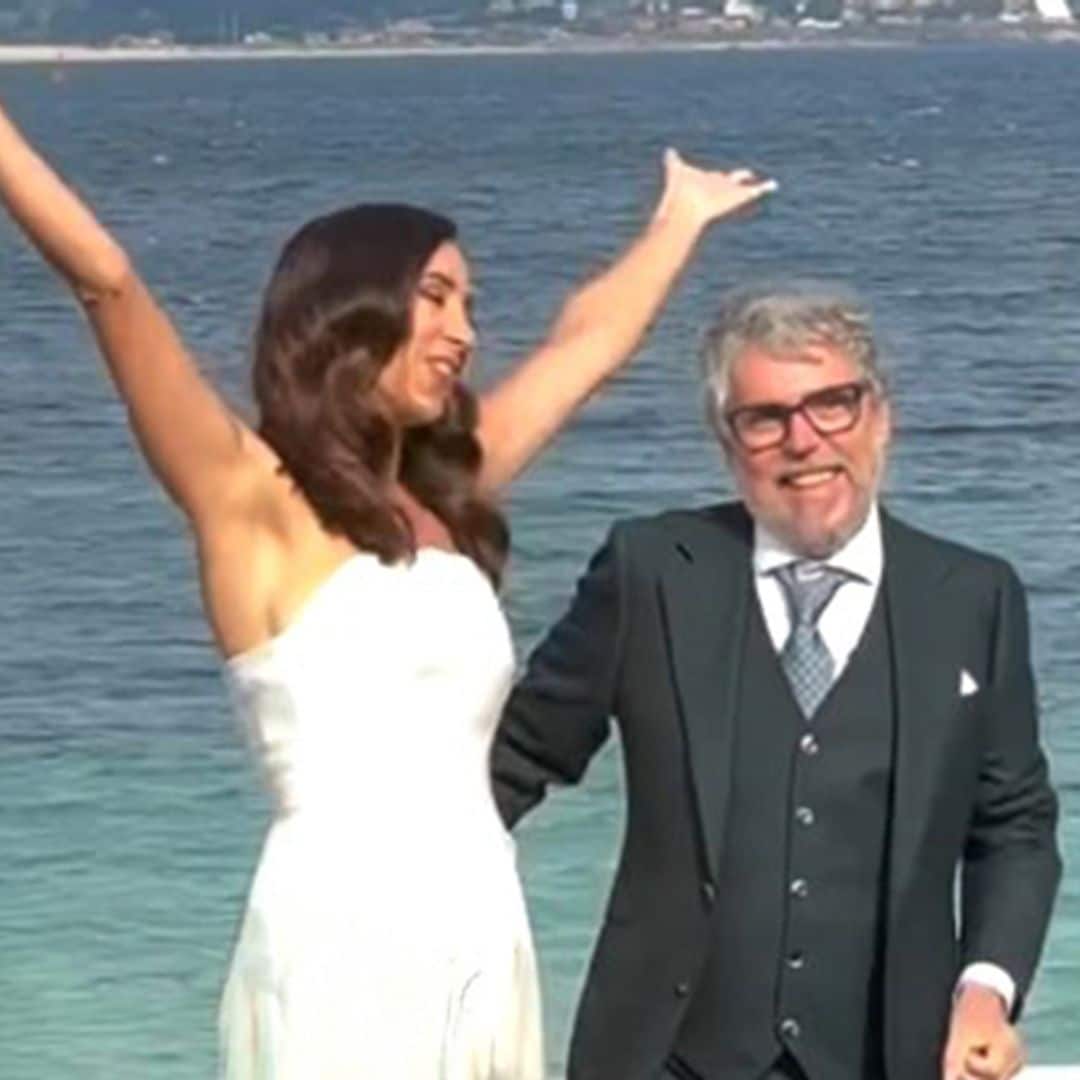 El cantante Iván Ferreiro y Noa García se dan el 'sí, quiero' en una romántica boda con invitados VIPs del mundo del espectáculo