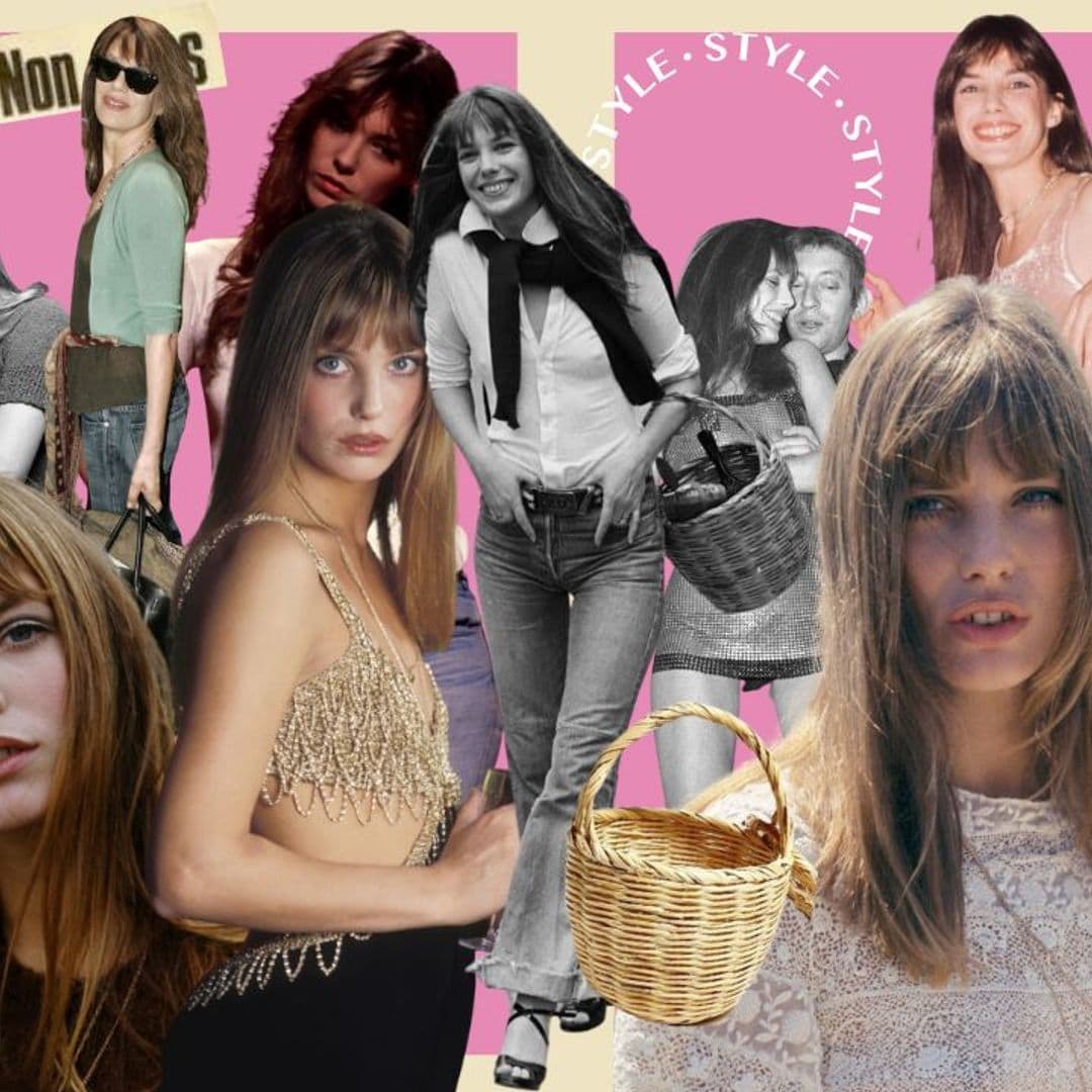 Los diez looks inolvidables que alzaron a Jane Birkin como icono del estilo francés